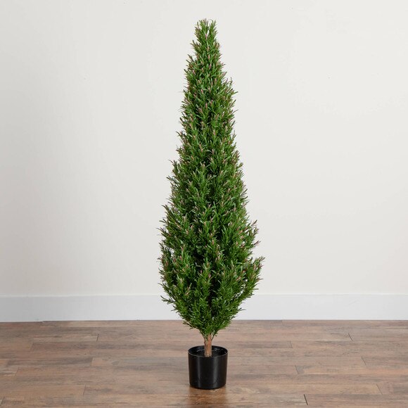 5 UV Resistant Artificial Rosemary Cone Topiary Tree Indoor/Outdoor - SKU #T5026 - 8