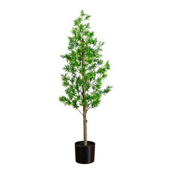 4 UV Artificial Podocarpus Artificial Tree Indoor/Outdoor - SKU #T5033