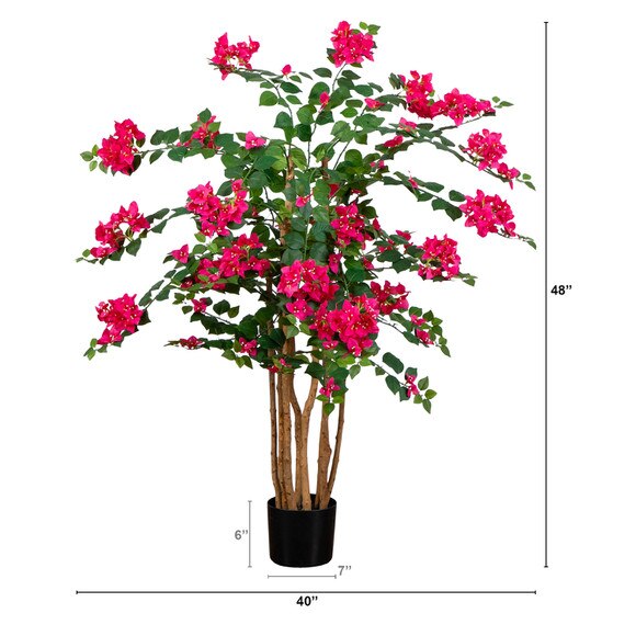 4-ft Artificial Deluxe Bougainvillea Tree - SKU #T5050 - 1