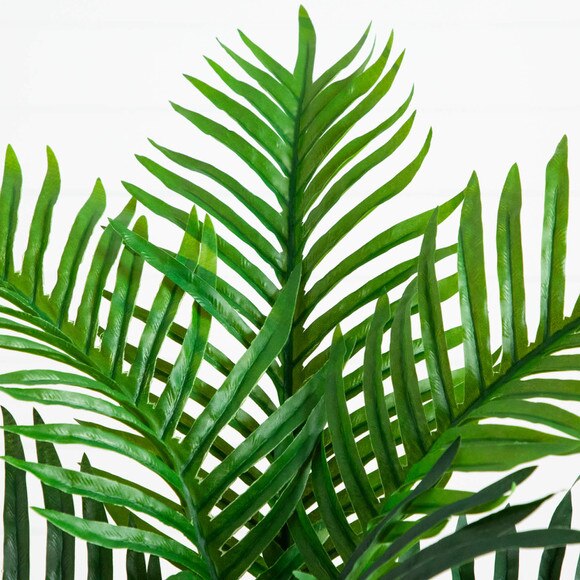 3-ft UV Resistant Artificial Double Robellini Palm Tree Indoor/Outdoor - SKU #T5083 - 3
