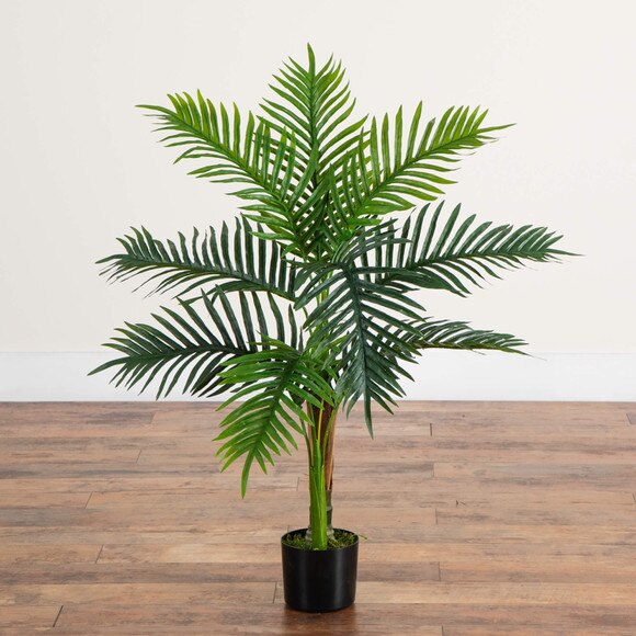 3-ft UV Resistant Artificial Double Robellini Palm Tree Indoor/Outdoor - SKU #T5083 - 9