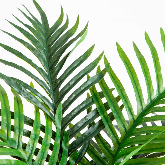 4-ft UV Resistant Artificial Double Robellini Palm Tree Indoor/Outdoor - SKU #T5084 - 2