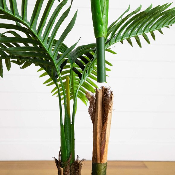 4-ft UV Resistant Artificial Double Robellini Palm Tree Indoor/Outdoor - SKU #T5084 - 4