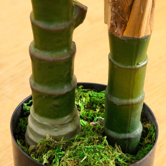4-ft UV Resistant Artificial Double Robellini Palm Tree Indoor/Outdoor - SKU #T5084 - 9