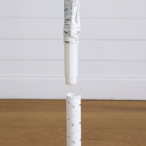 4-ft 6-ft 8-ft Pre-Lit Artificial White Birch Trees with LED Lights - Set of 3 - SKU #T5101 - 3