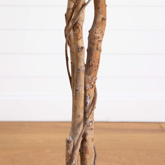 5-ft Artificial Halloween Black Ficus Tree with Natural Trunk - SKU #T5136 - 3