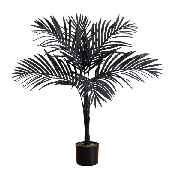 3-ft Artificial Halloween Black Golden Cane Tree - SKU #T5139