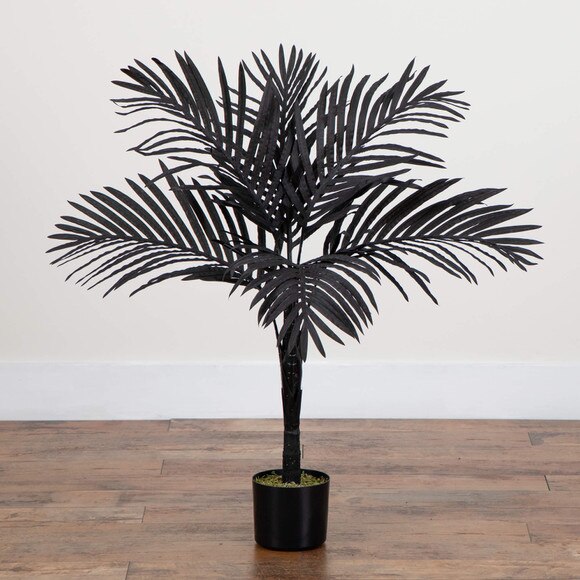 3-ft Artificial Halloween Black Golden Cane Tree - SKU #T5139 - 6