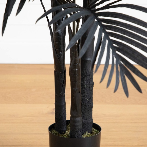 6-ft Artificial Halloween Black Golden Cane Tree - SKU #T5141 - 4