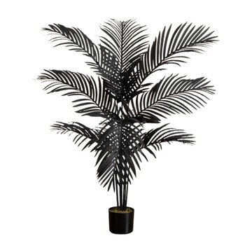4-ft Artificial Halloween Black Paradise Palm Tree - SKU #T5142