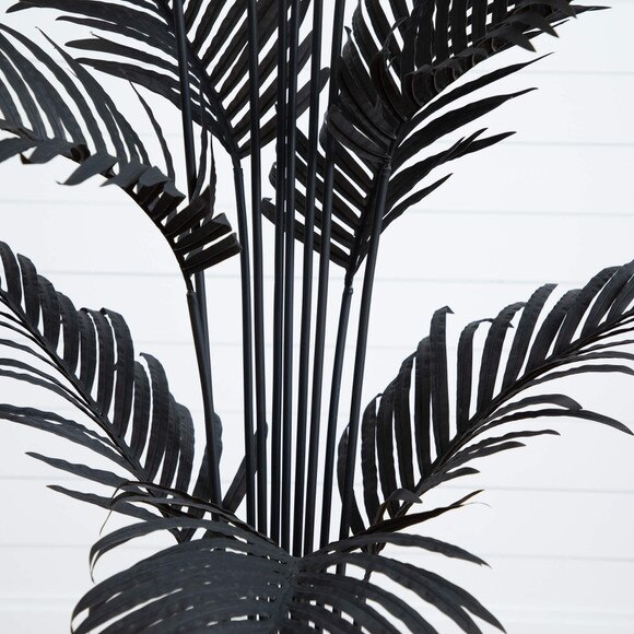 6-ft Artificial Halloween Black Paradise Palm Tree - SKU #T5143 - 3