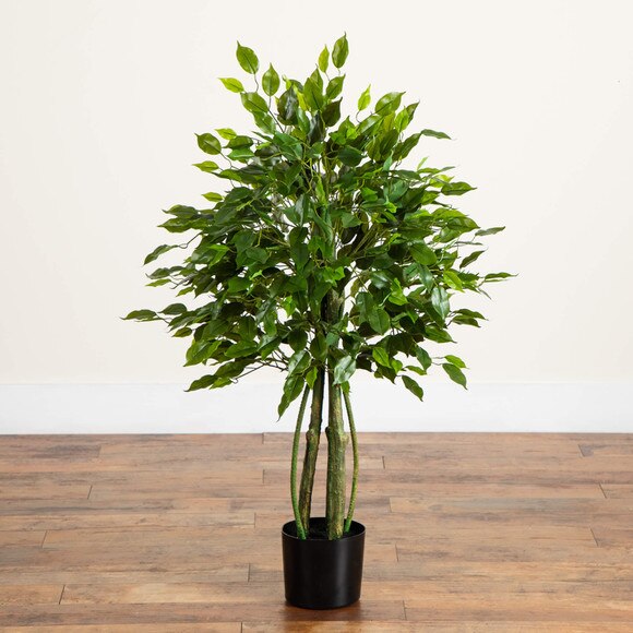 3.5-ft UV Resistant Artificial Ficus Tree Indoor/Outdoor - SKU #T5176 - 5