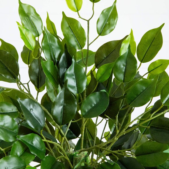 4.5-ft UV Resistant Artificial Ficus Tree Indoor/Outdoor - SKU #T5177 - 2