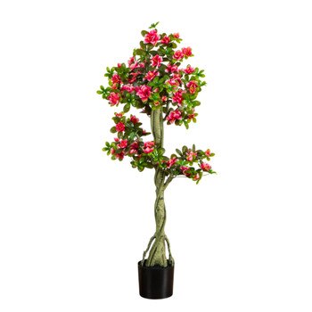 4-ft UV Resistant Artificial Azalea Tree Indoor/Outdoor - SKU #T5179