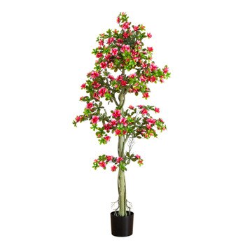 6-ft UV Resistant Artificial Azalea Tree Indoor/Outdoor - SKU #T5180