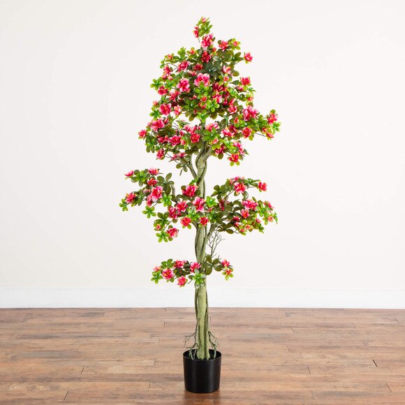 6-ft UV Resistant Artificial Azalea Tree Indoor/Outdoor - SKU #T5180 - 10