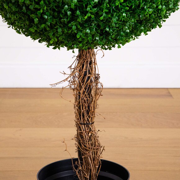 7-ft UV Resistant Artificial Triple Ball Boxwood Topiary Tree Indoor/Outdoor - SKU #T5181 - 4