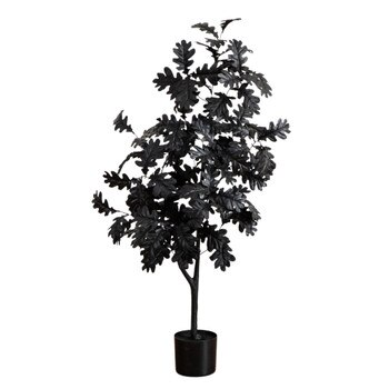 4-ft Artificial Halloween Black Oak Tree - SKU #T5192