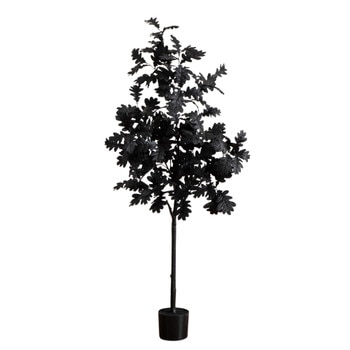 5-ft Artificial Halloween Black Oak Tree - SKU #T5193