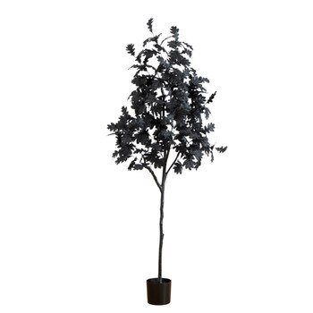 6-ft Artificial Halloween Black Oak Tree - SKU #T5194