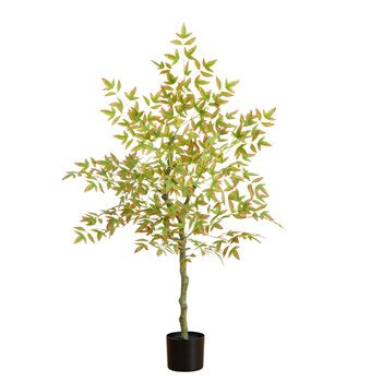 4-ft Autumn Nandina Artificial Fall Tree - SKU #T5305