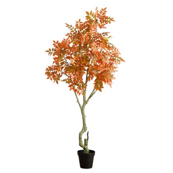 7-ft Autumn Sumac Artificial Fall Tree - SKU #T5314