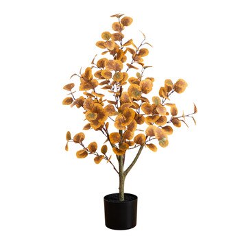 3-ft Autumn Eucalyptus Artificial Tree - SKU #T5321