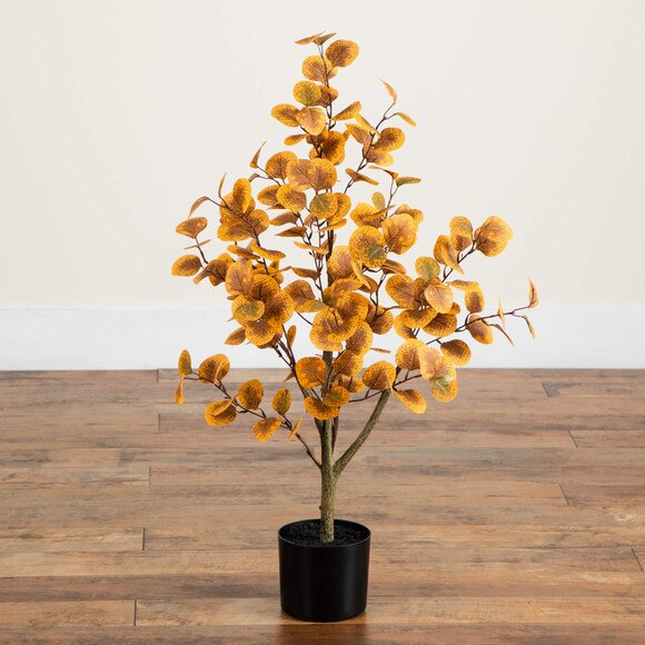 3-ft Autumn Eucalyptus Artificial Tree - SKU #T5321 - 6