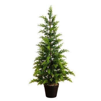 3-ft Artificial Cypress Topiary Christmas Tree - SKU #T5380