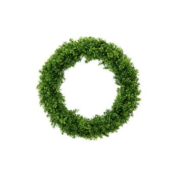 20 Artificial Boxwood Wreath - SKU #W1327